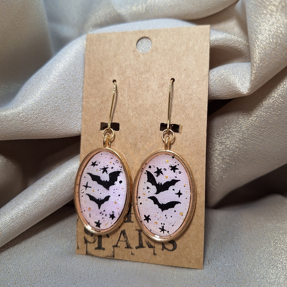 Hand painted earrings